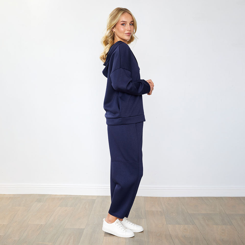 Mariah Hoody in navy – women's hoody – view 7