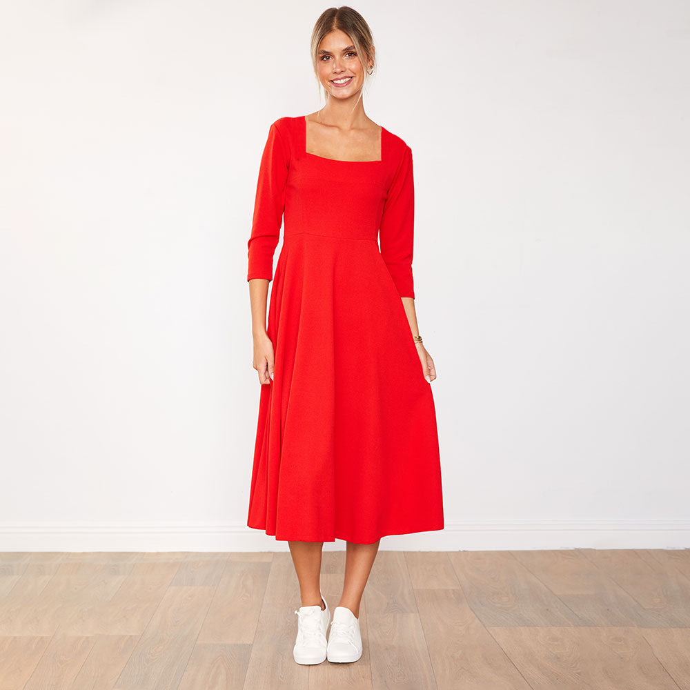 Molly Dress (Red)