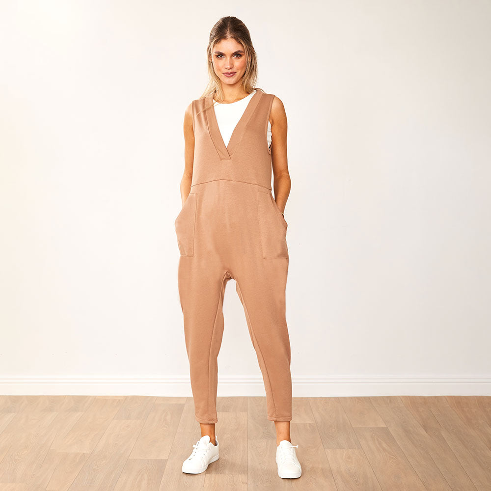 Myra Jumpsuit (Tan)