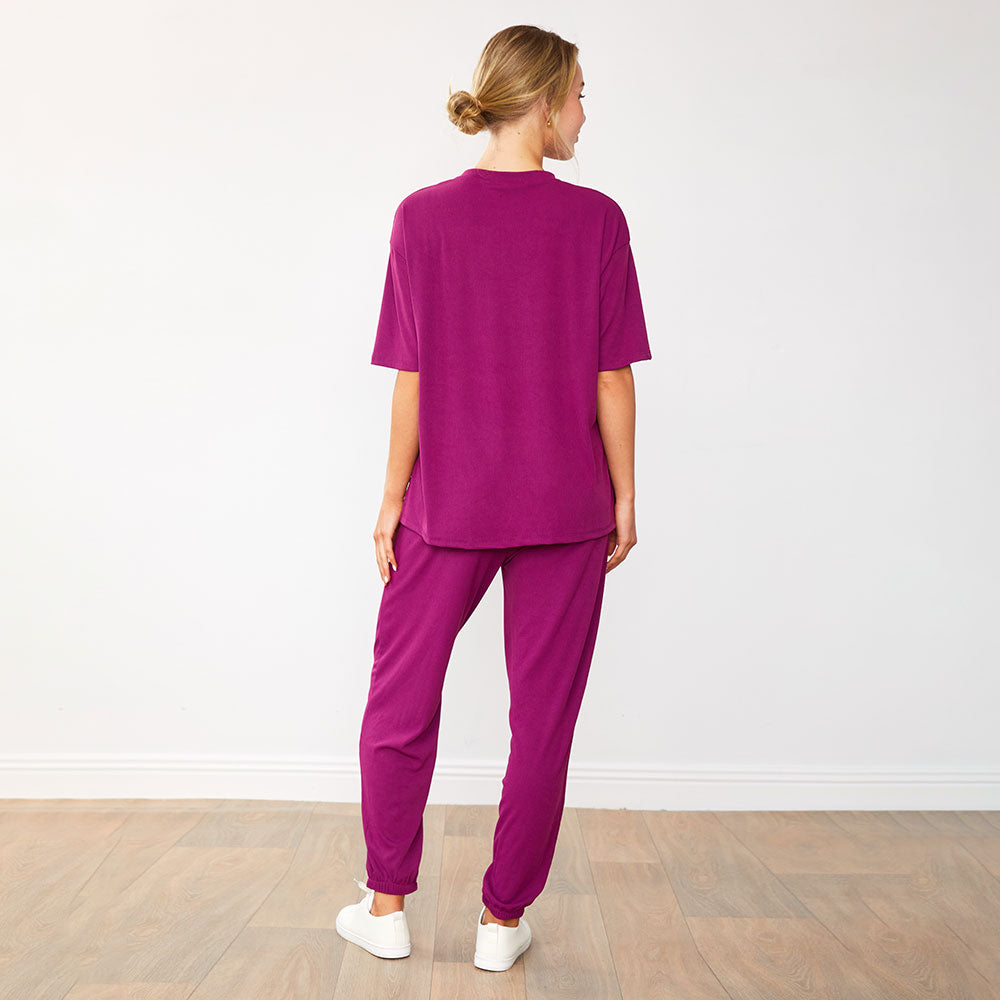 Nelson Co-ords Black & Berry (2 for €77)