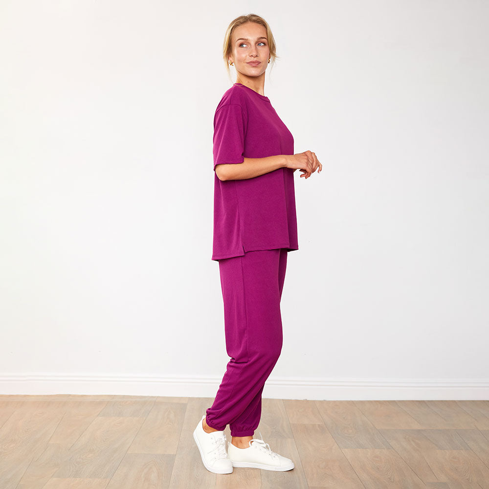 Nelson Co-ords Black & Berry (2 for €77)