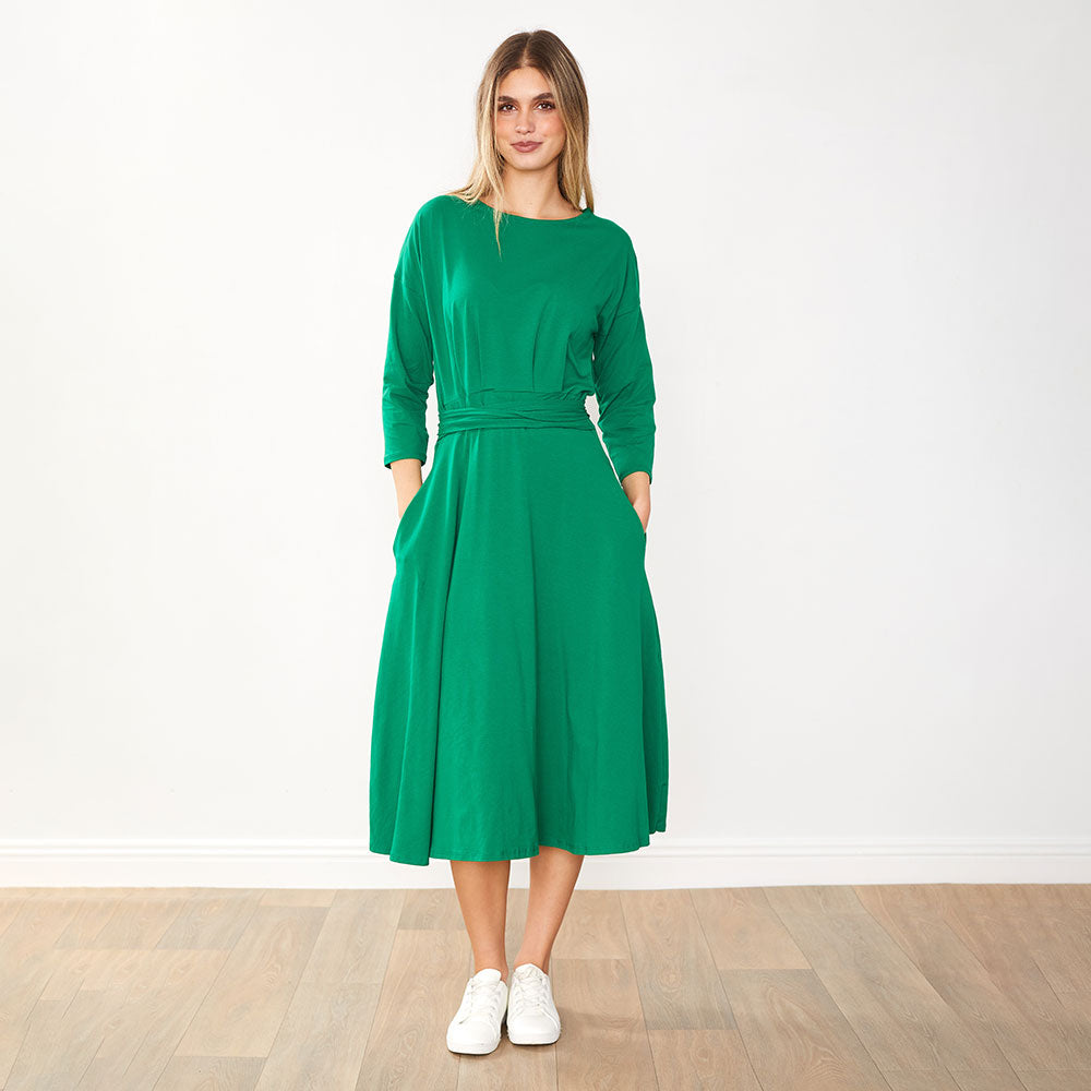 Nessa Dress (Kelly Green)
