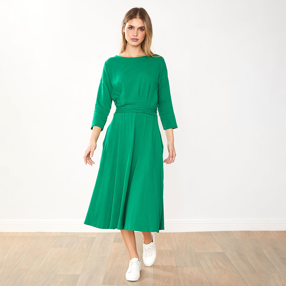 Nessa Dress (Kelly Green)