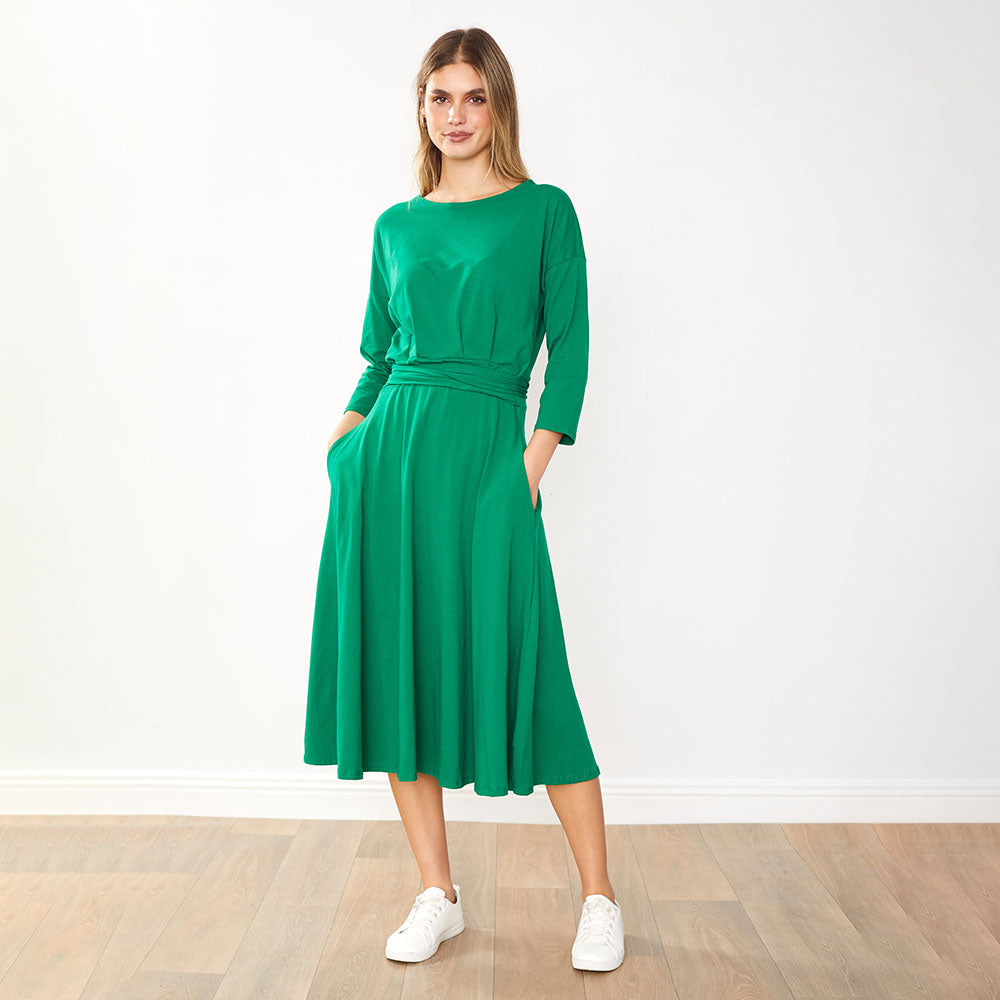 Nessa Dress (Kelly Green)