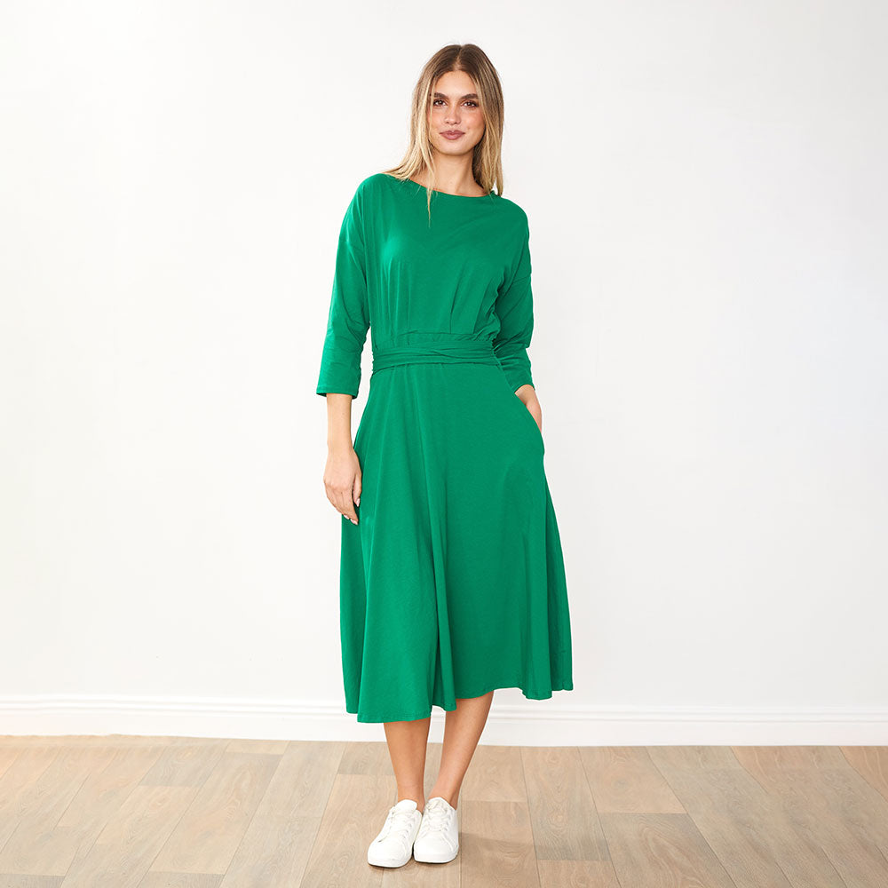 Nessa Dress (Kelly Green)