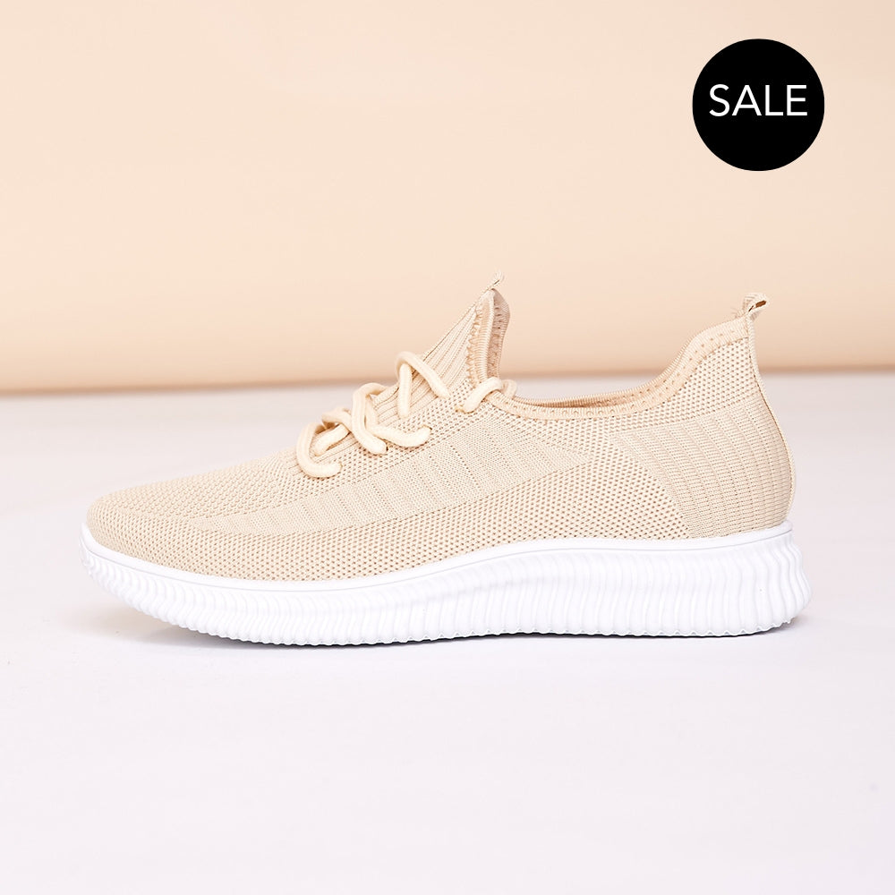Rea Trainers (Beige)