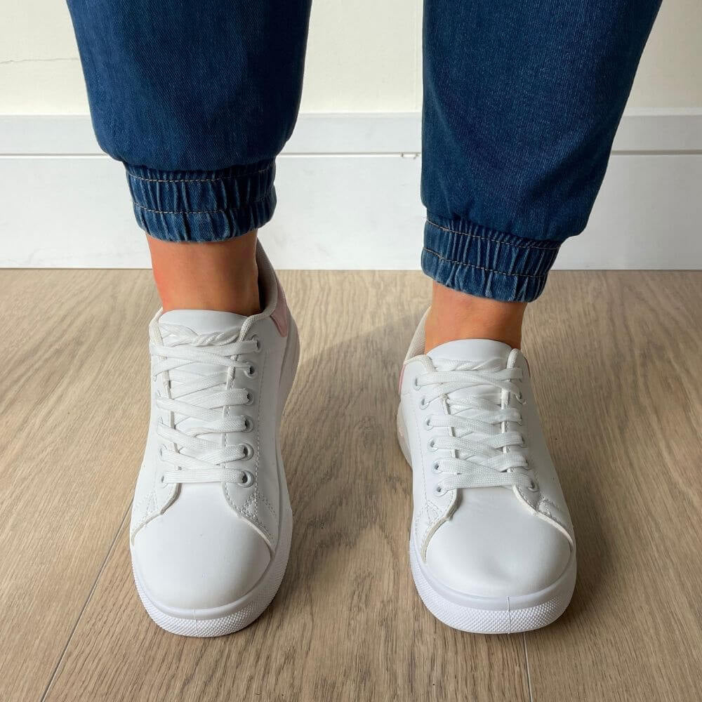 Niamh Sneakers (Pink) - The Casual Company