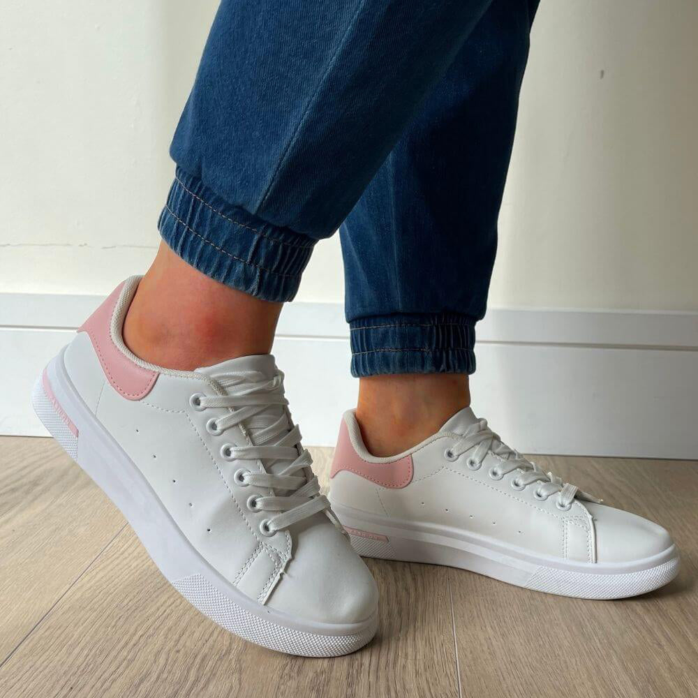 Niamh Sneakers (Pink) - The Casual Company