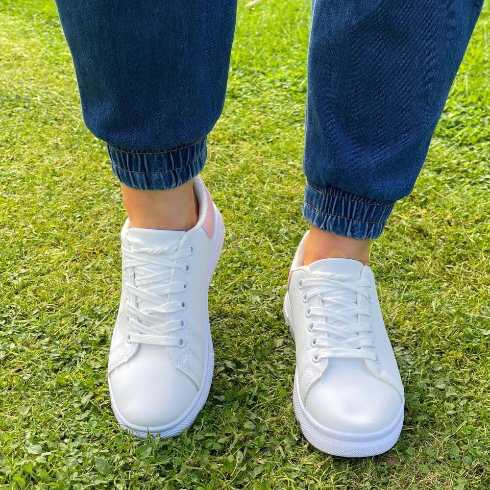 Niamh Sneakers (Pink) - The Casual Company