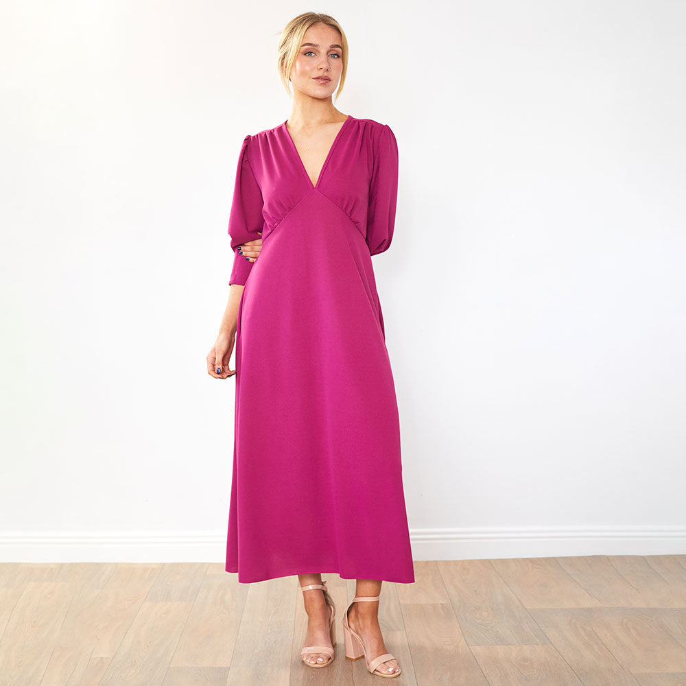 Oakley Dress (Berry)