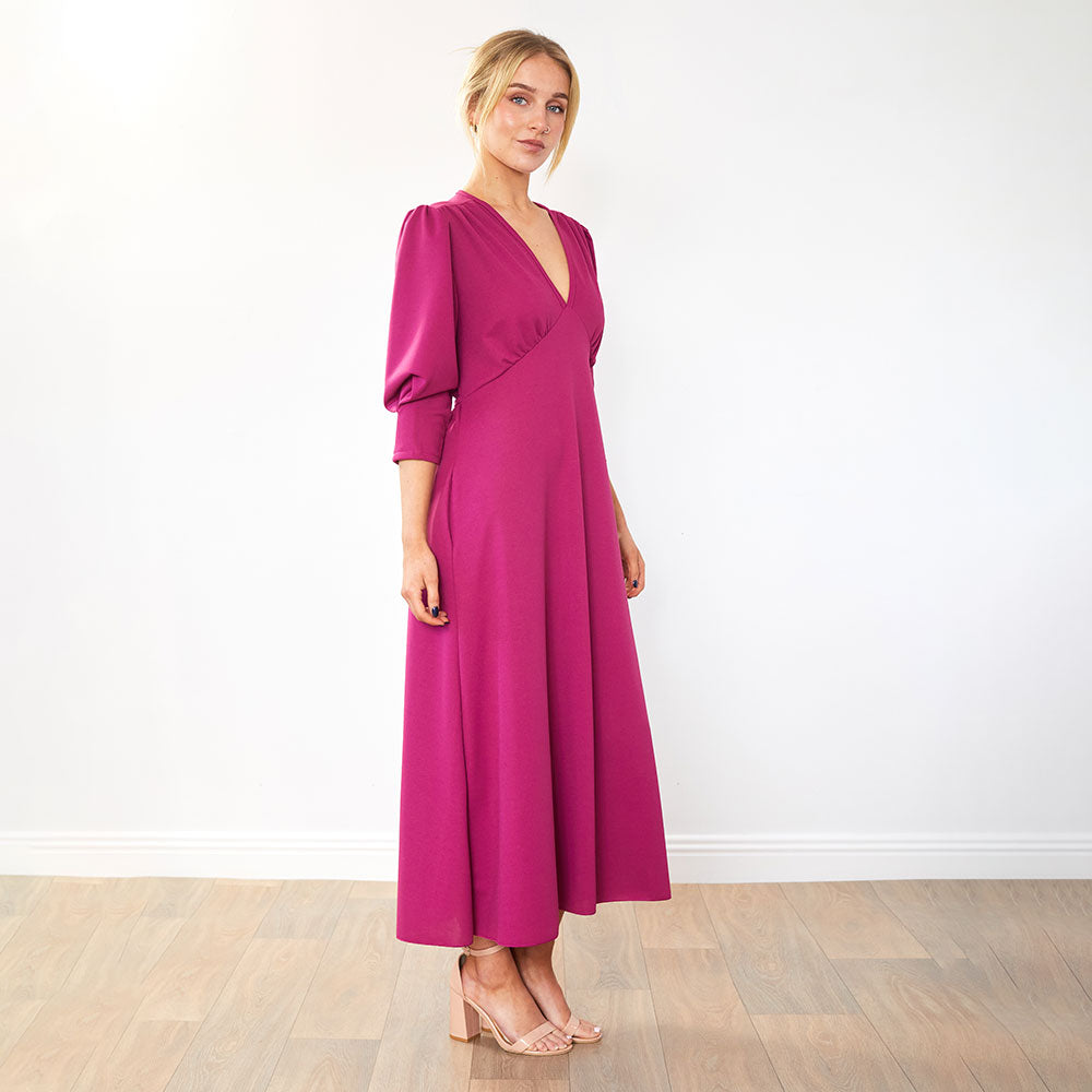 Oakley Dress (Berry)