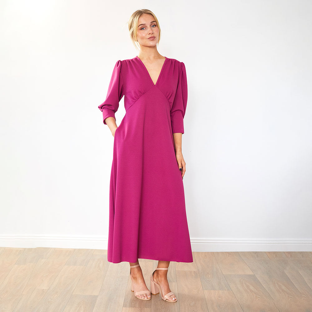 Oakley Dress (Berry)