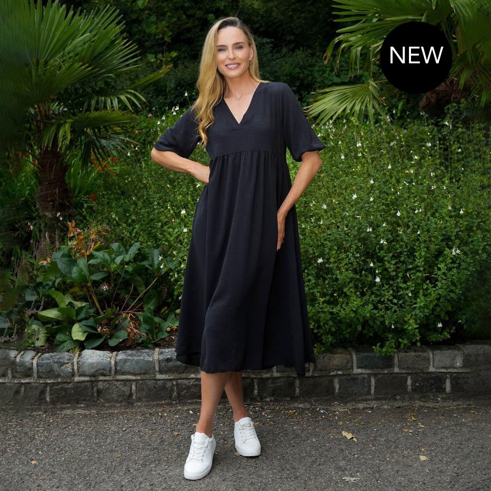 Pamela Dress (Black) & (Fuchsia) for €68