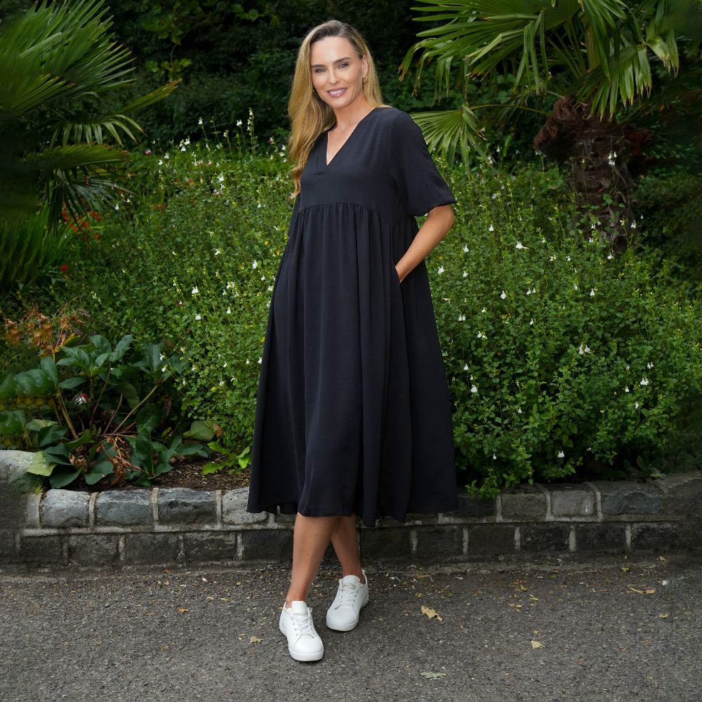 Pamela Dress (Black) & (Fuchsia) for €68