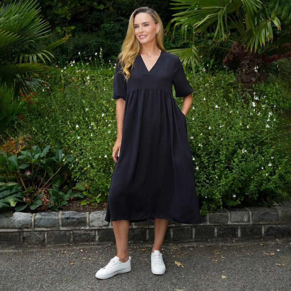 Pamela Dress (Black) & (Fuchsia) for €68