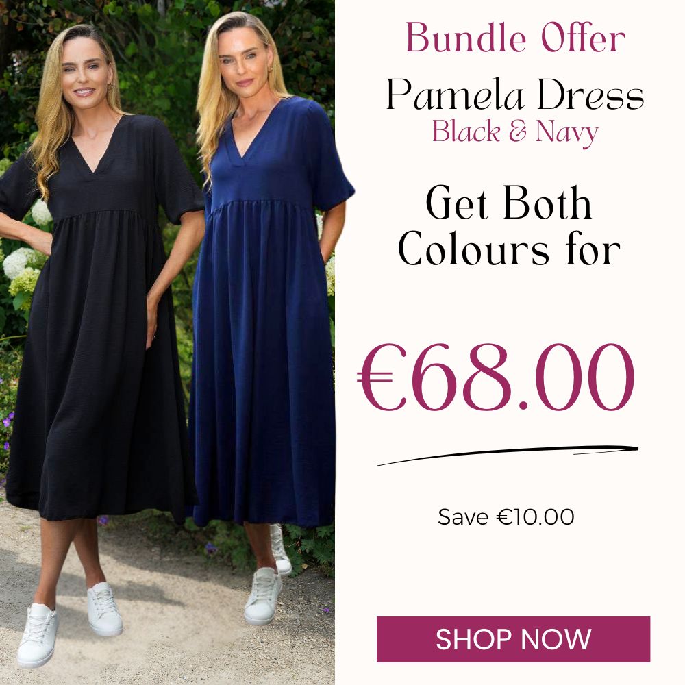 Pamela Dress (Black) & (Navy) for €68