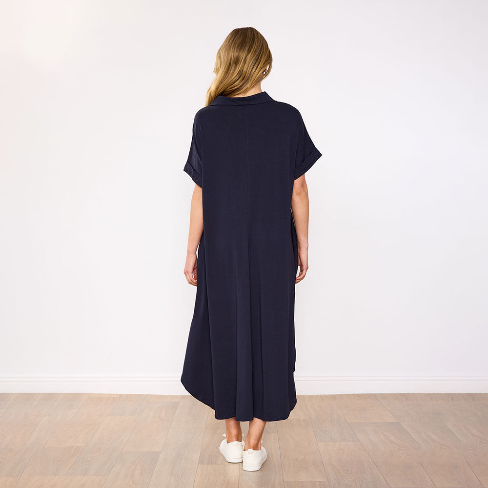 Pamela Dress (Navy)