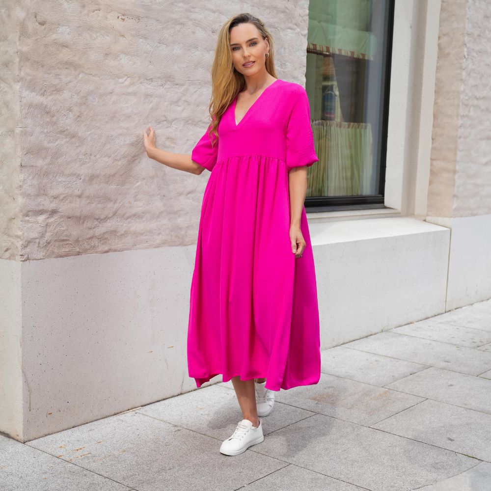 Pamela Dress (Fuchsia) & (Navy) for €68