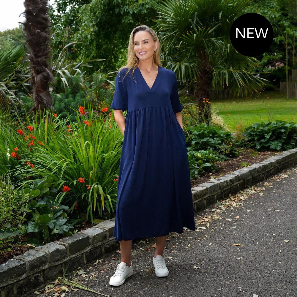Pamela Dress (Fuchsia) & (Navy) for €68
