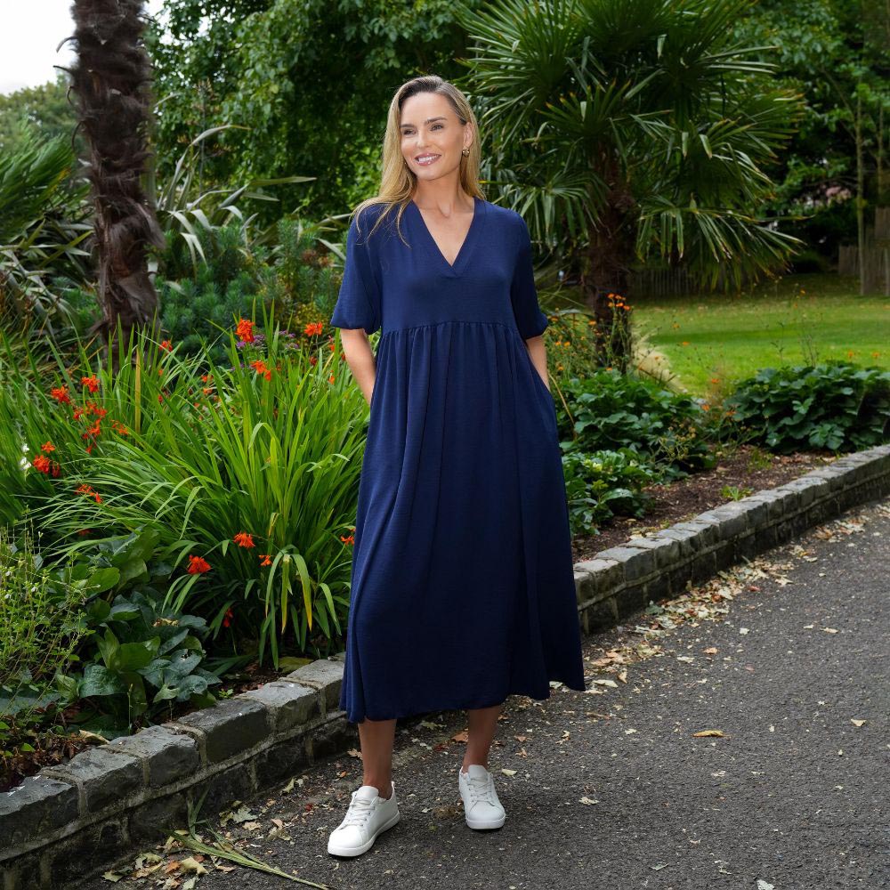 Pamela Dress (Fuchsia) & (Navy) for €68