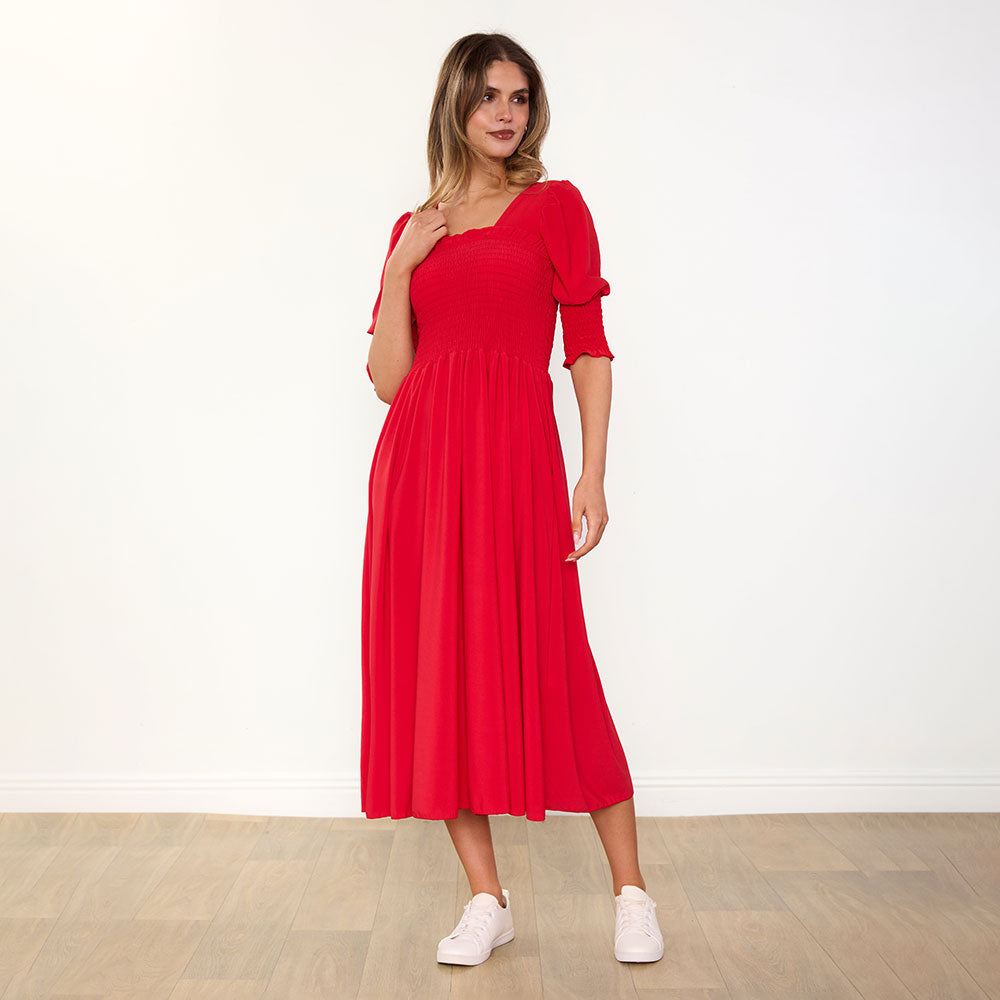 Pixie Dress (Red)