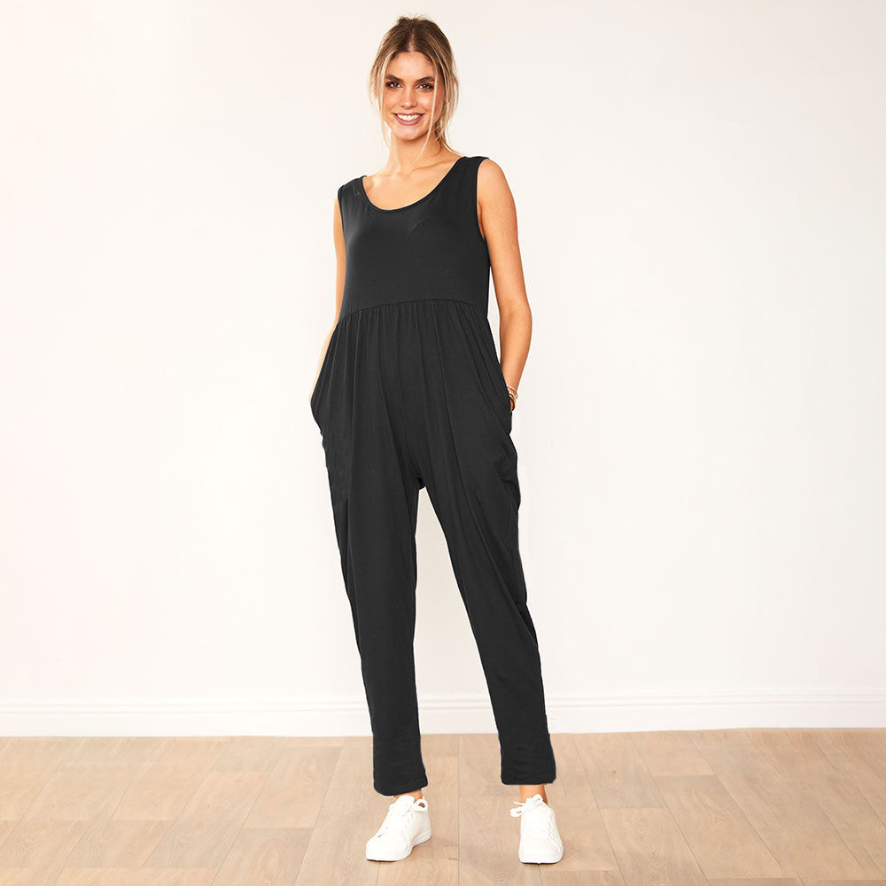 Reggie Jumpsuit (Black)