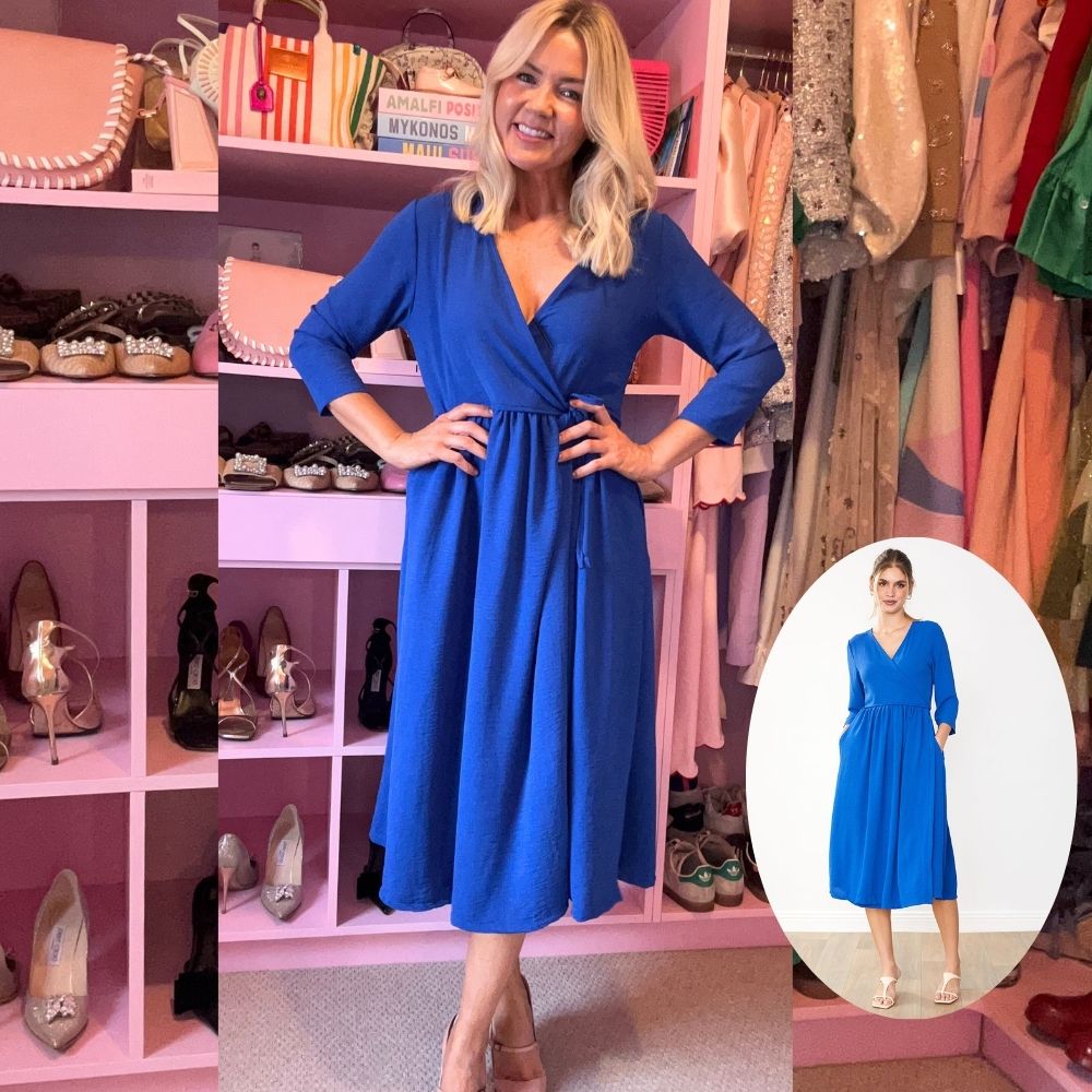 Rex Dress (Cobalt)