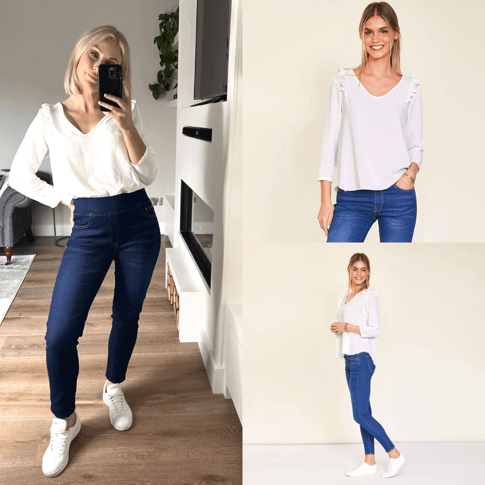 Rhea Top (White)