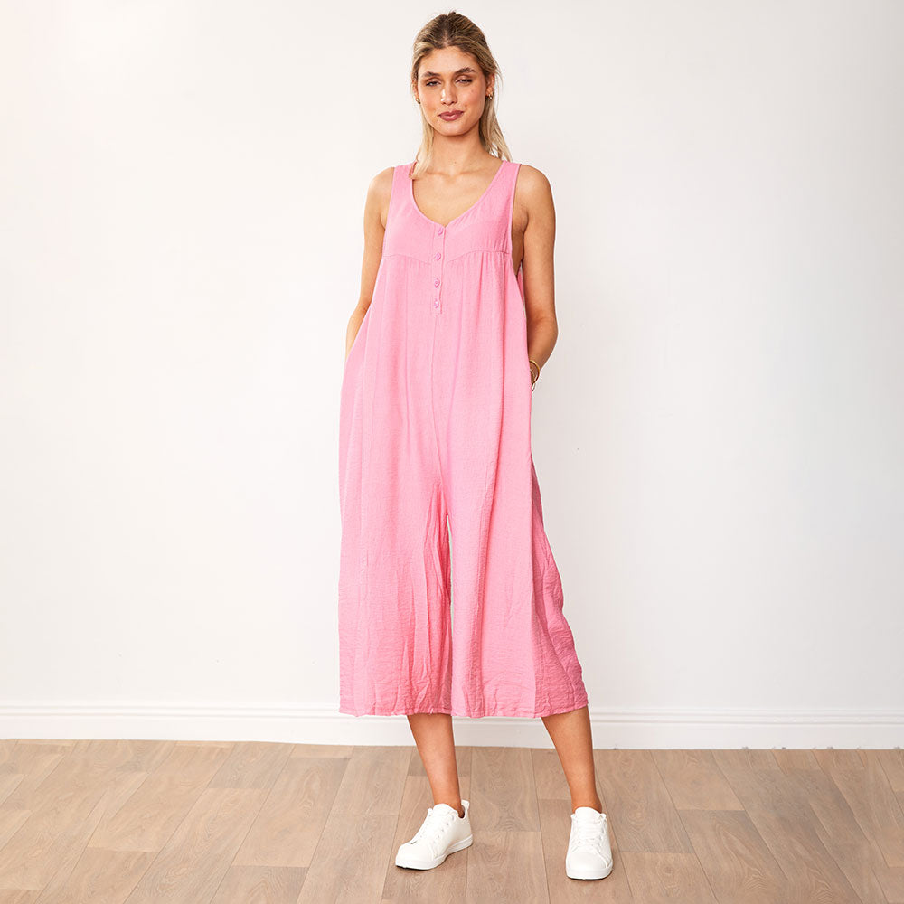 Rio Jumpsuit (Light Pink)