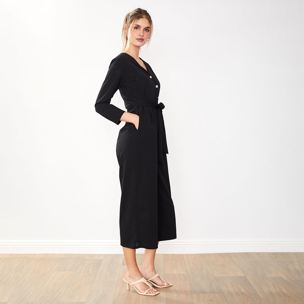 Ruby Jumpsuit (Black)