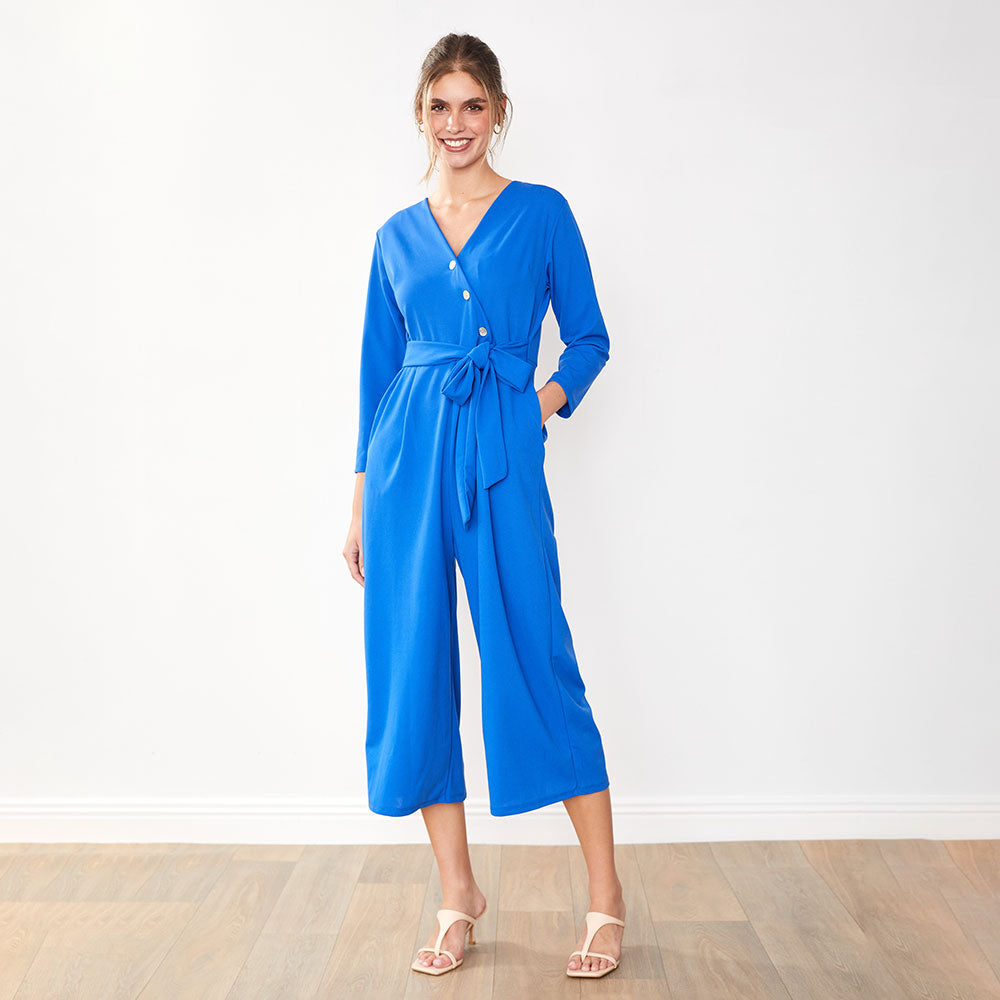 Ruby Jumpsuit (Cobalt)