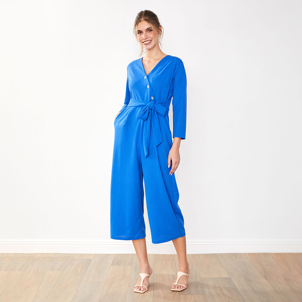 Ruby Jumpsuit (Cobalt)