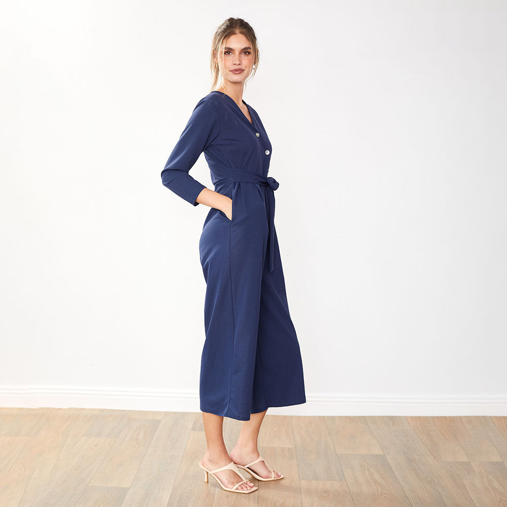 Ruby Jumpsuit (Navy)