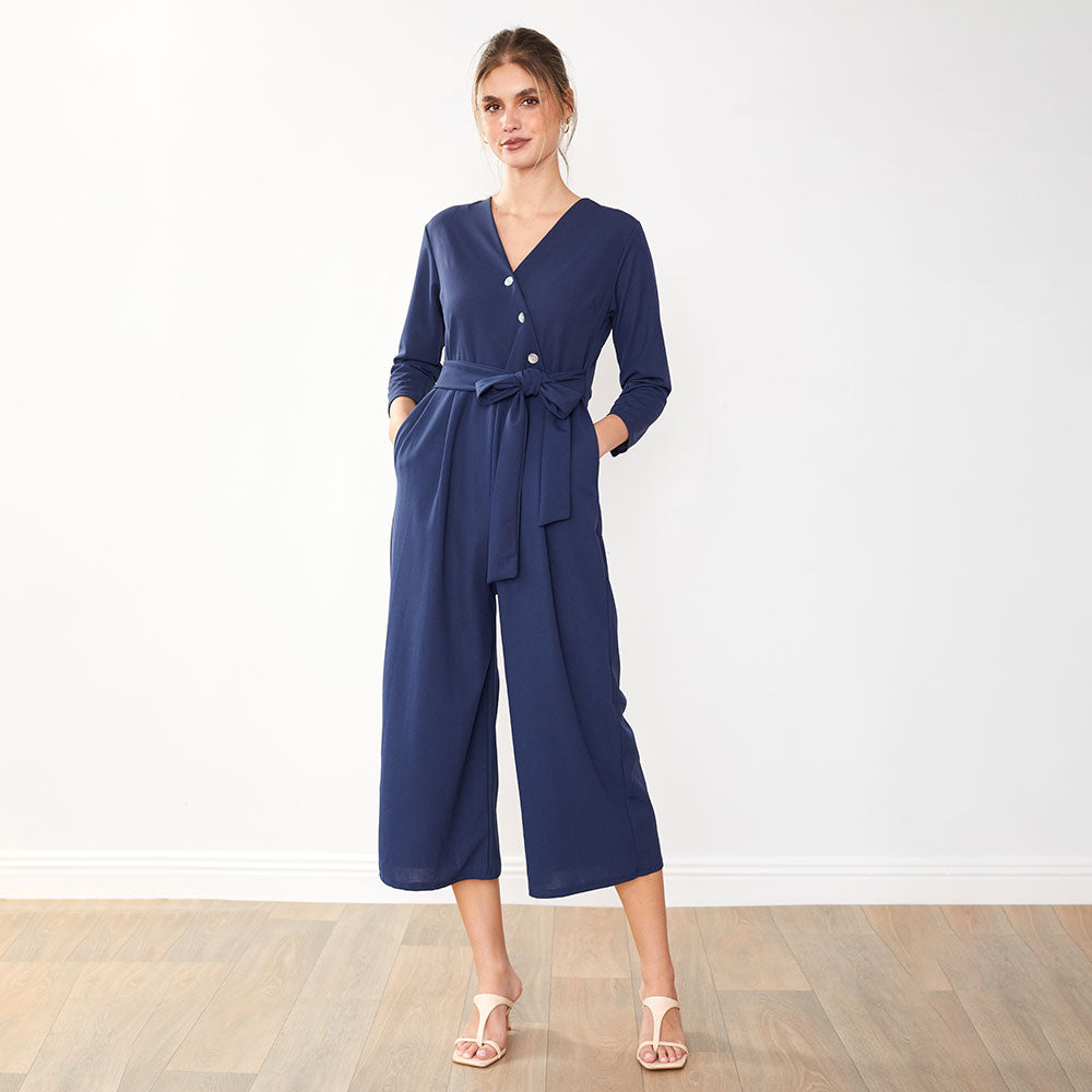 Ruby Jumpsuit (Navy)