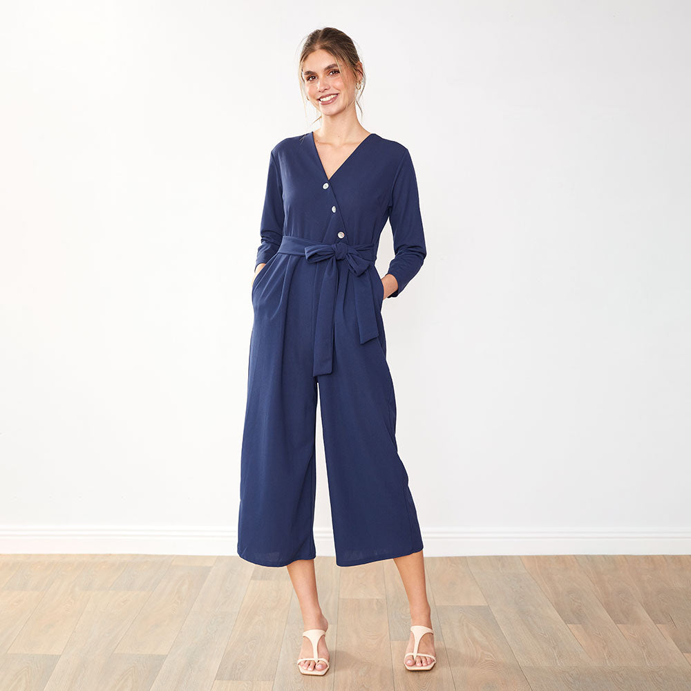 Ruby Jumpsuit (Navy)