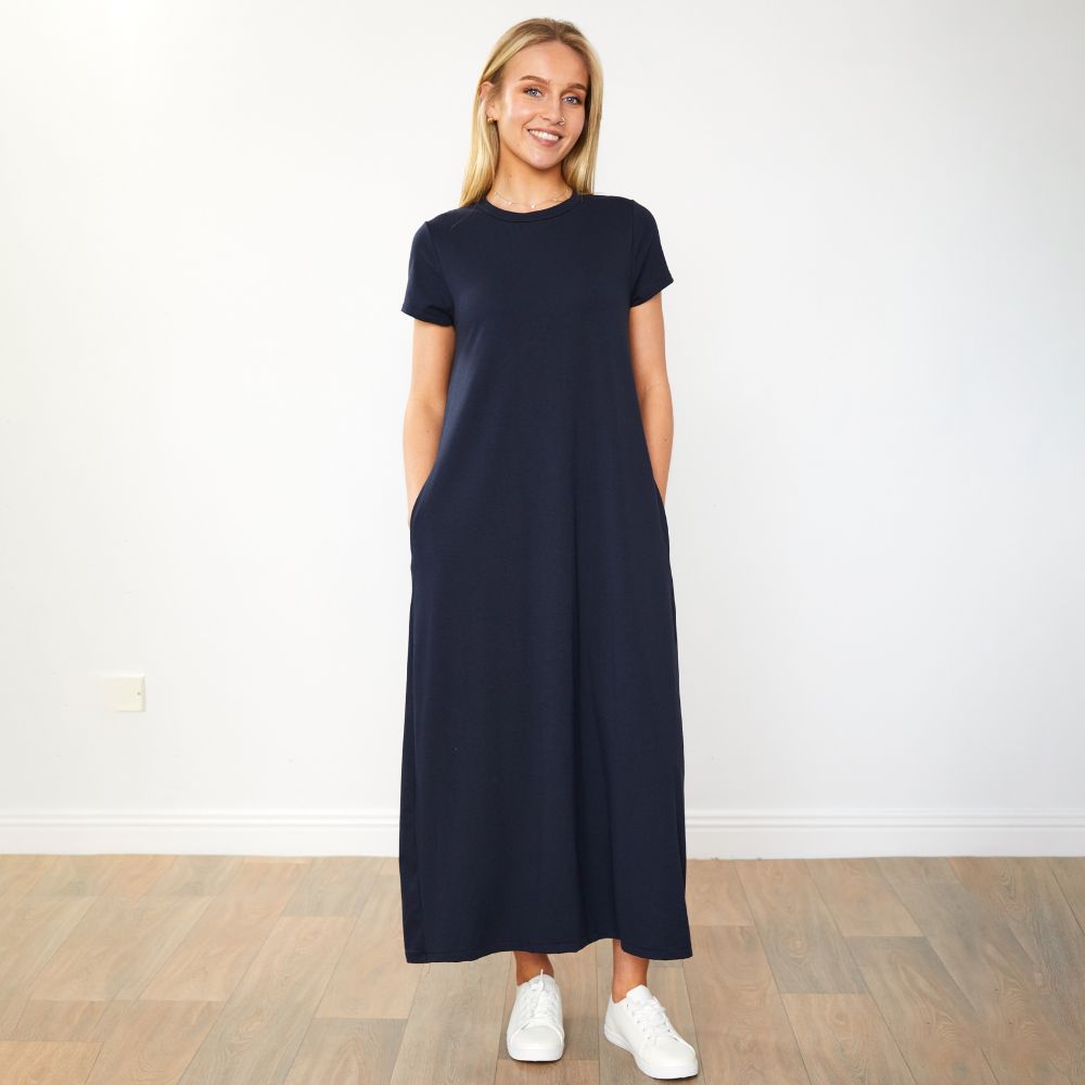 Sadie Dress (Navy)