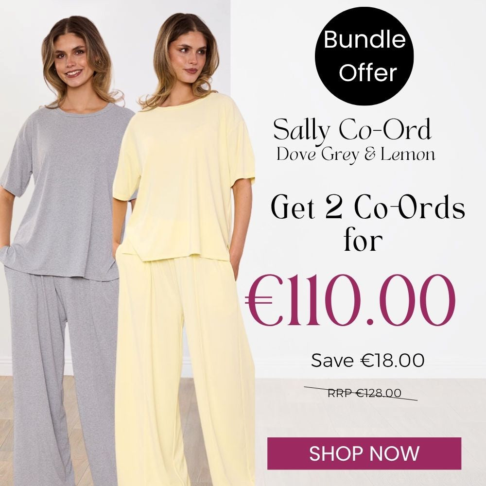 Sally Co-Ord (Dove Grey) & (Lemon) for €110.00