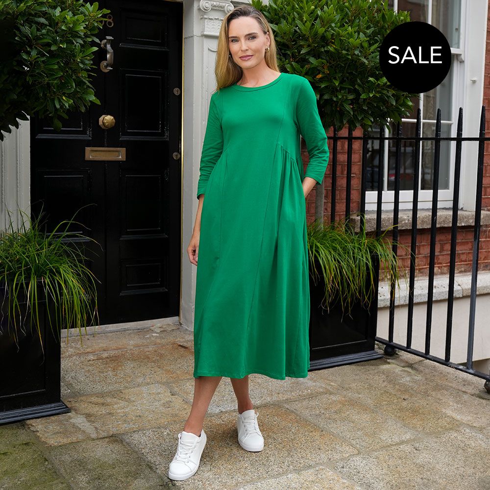 Sally Dress (Kelly Green)