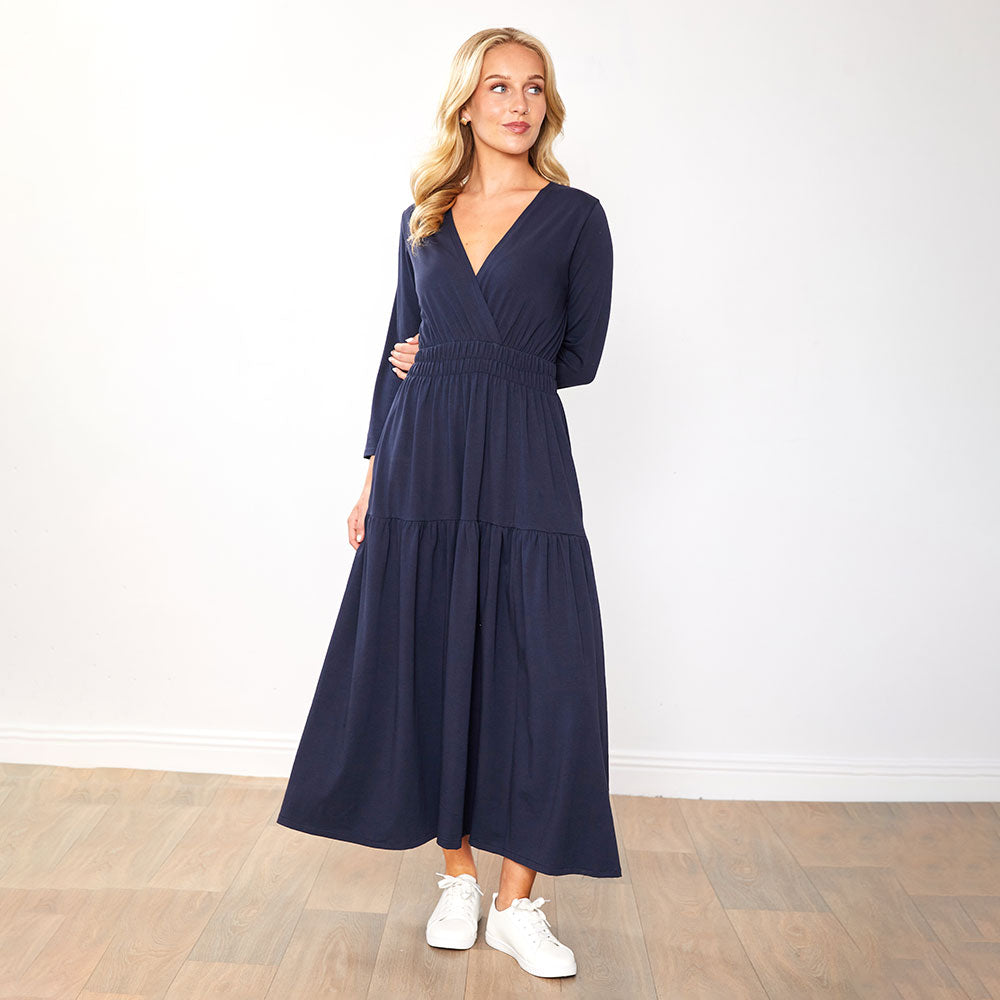 Sandi Dress (Navy)