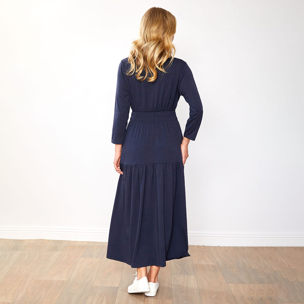 Sandi Dress (Navy)