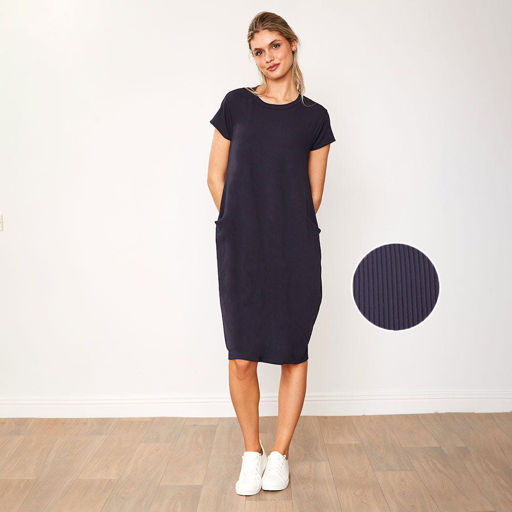 Sandie Dress (Navy)