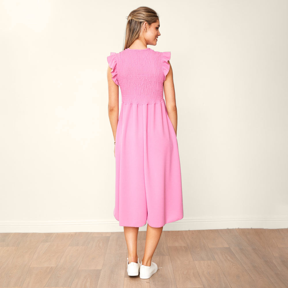 Sienna Dress (Pink)