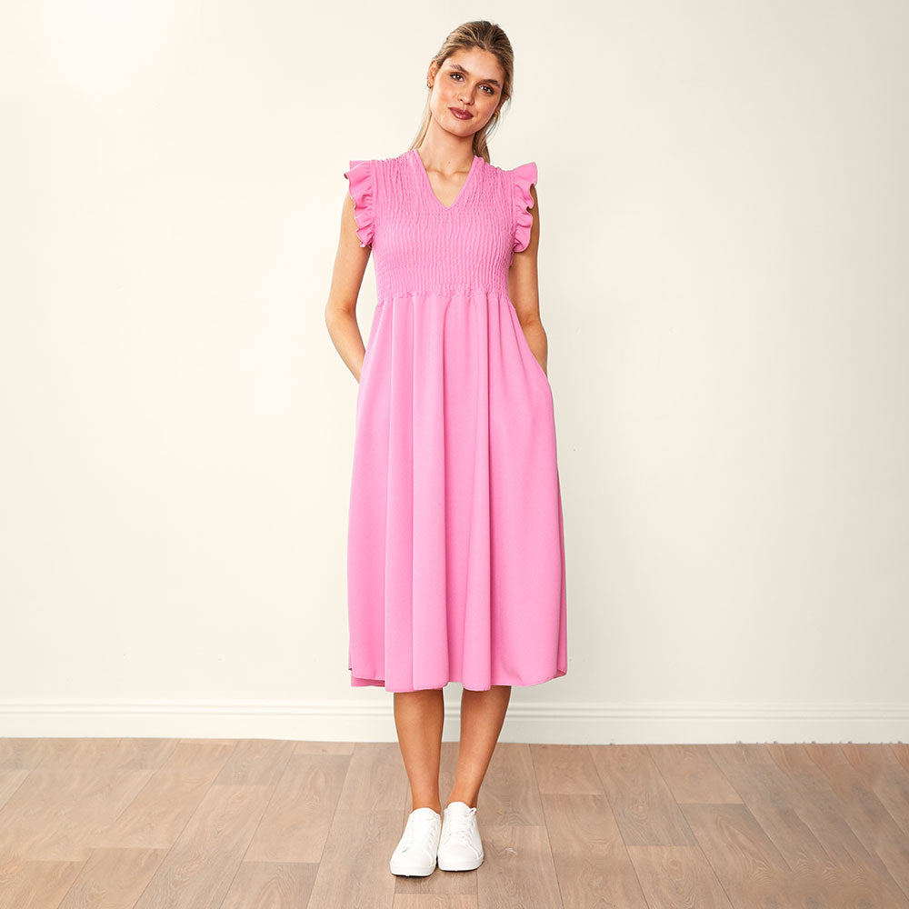 Sienna Dress Black & Pink (2 for €76)