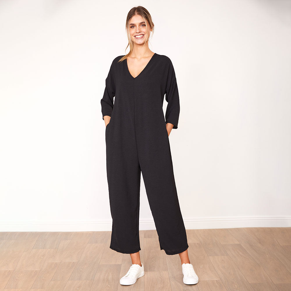 Viv Jumpsuit (Black)