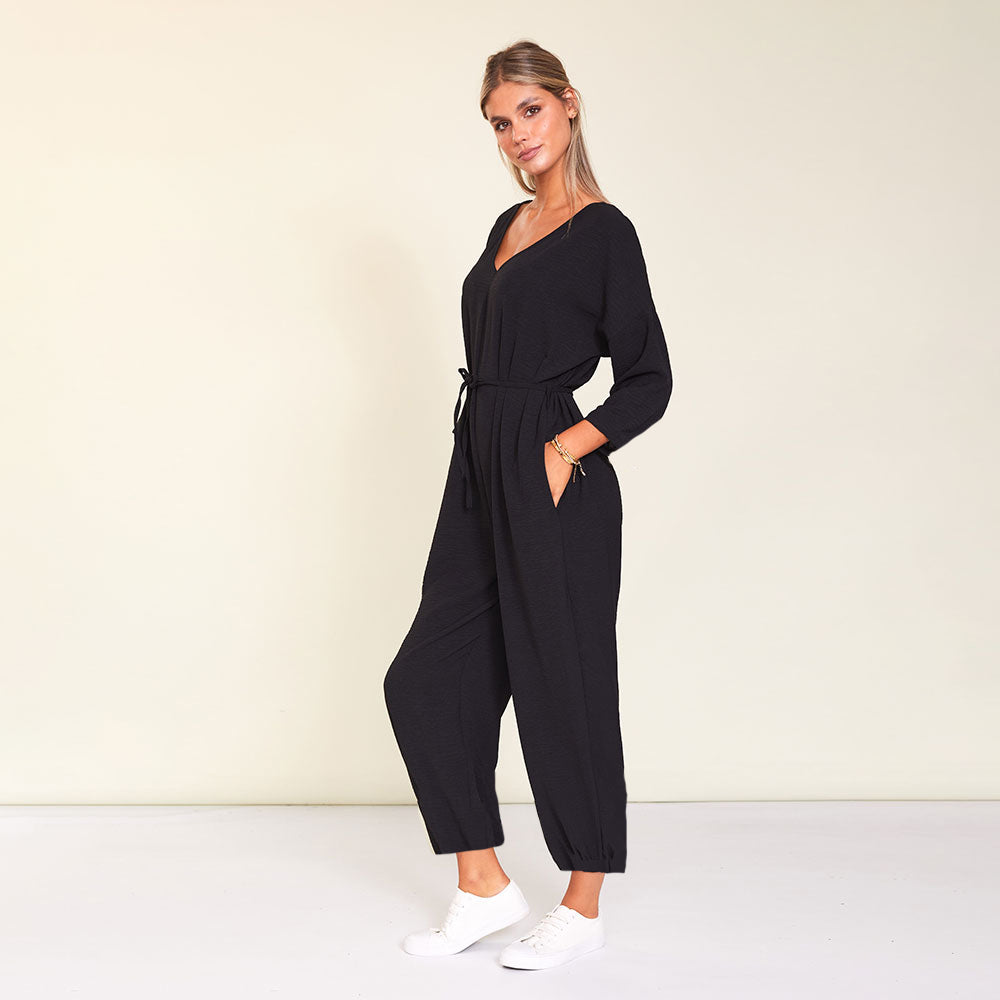 Viv Jumpsuit (Black)