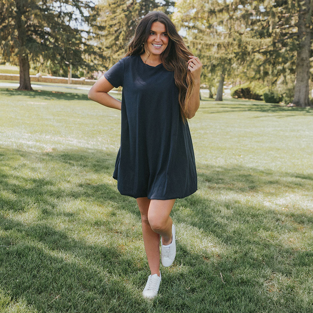 Wesley Dress (Navy)