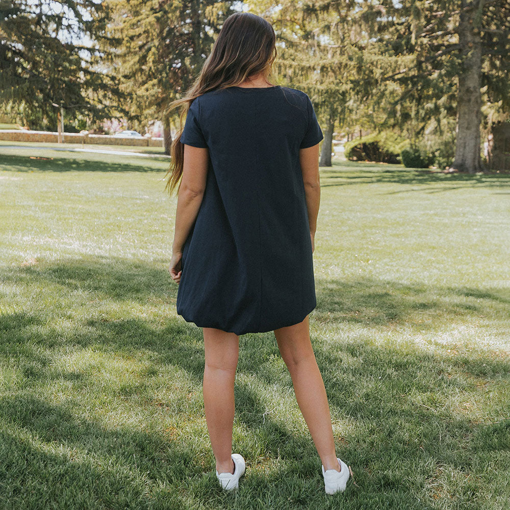 Wesley Dress (Navy)
