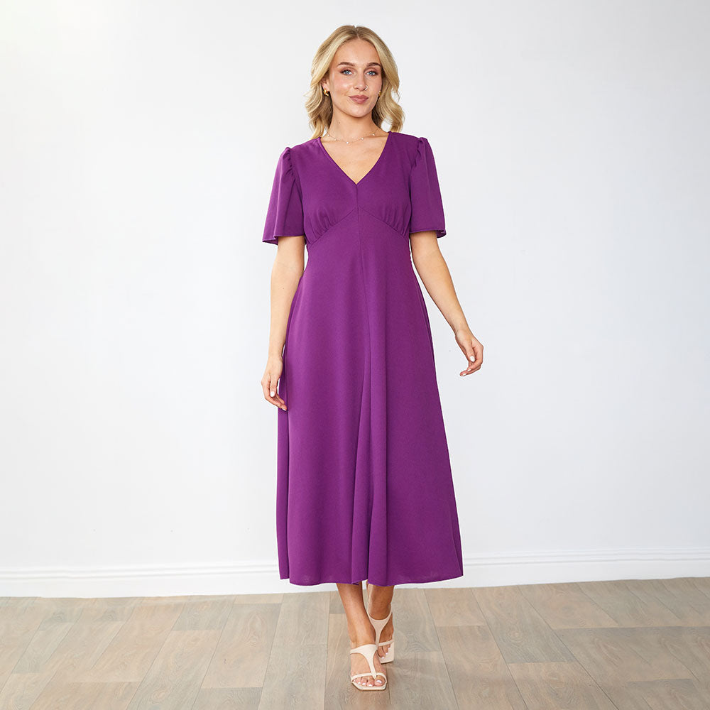 Whitney Dress (Plum)