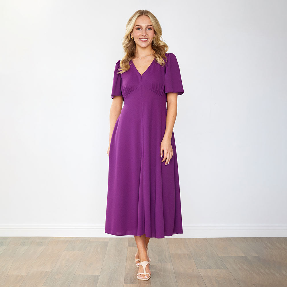Whitney Dress (Plum)