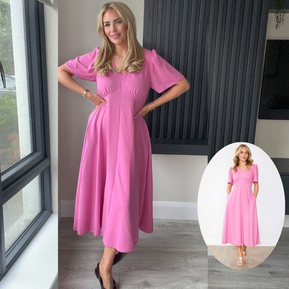 Whitney Dress (Pink)